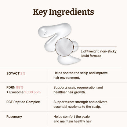 Advanced PDRN Hair Density Scalp Serum